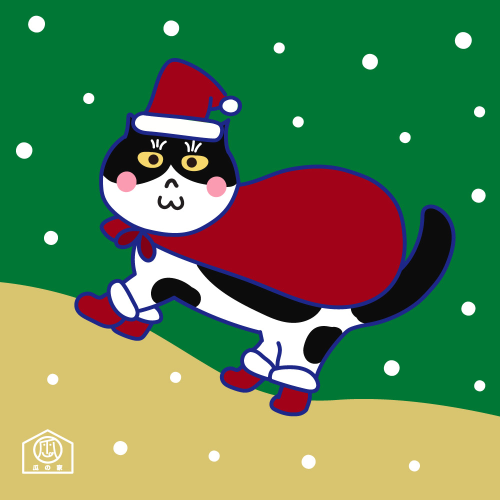 飯糰老公公的日常 賓士貓 插畫 Illustrator